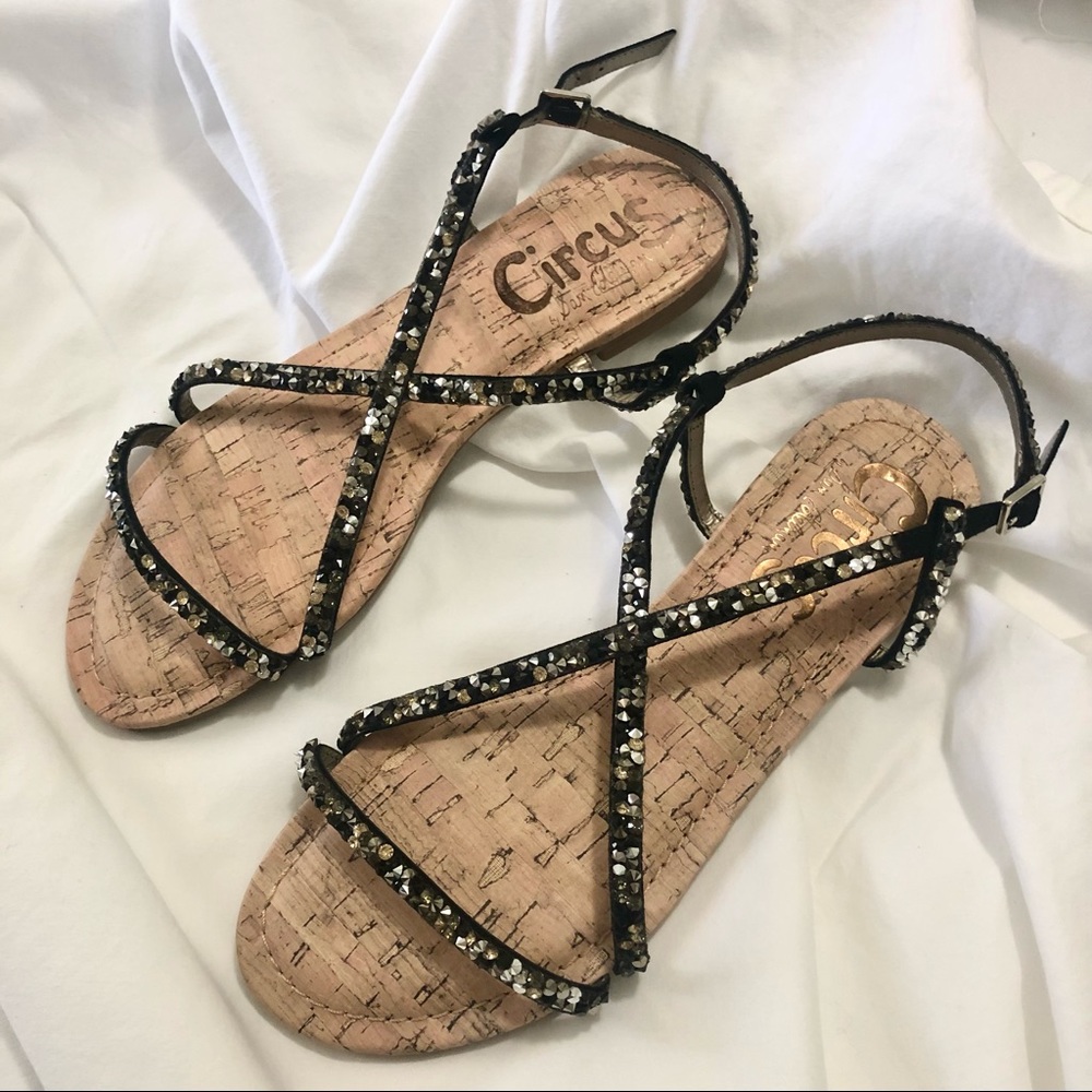 CIRCUS BY SAM EDELMAN | Jeweled sandals